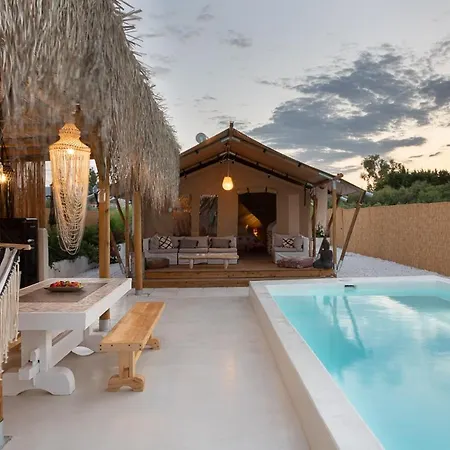 Nomad Glamping Hotel Schinias Exterior photo